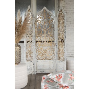 Lanterne patineret guld 26x45 cm Lanterne patineret guld 26x45 cm