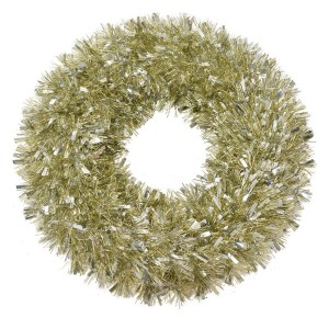 Juledekoration Krans Guld Ø45cm Juledekoration Krans Guld Ø45cm