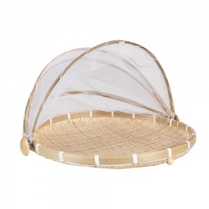 Fad med fluenet Beige Ø40cm Fad med fluenet Beige Ø40cm