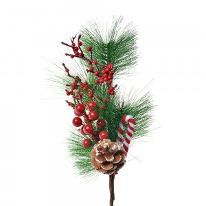 Julegren rød-grøn H39cm Julegren rød-grøn H39cm