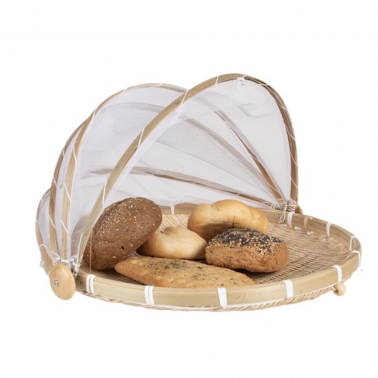 Fad med fluenet Beige Ø40cm Fad med fluenet Beige Ø40cm
