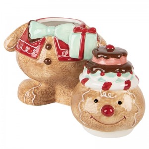 Opbevaringsglas Julefigur H24 cm Opbevaringsglas Julefigur H24 cm