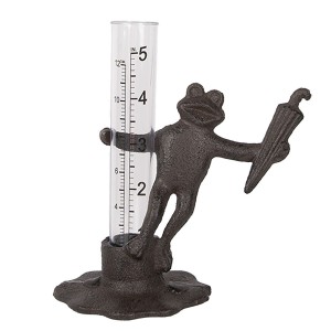 Regnmåler Frø H12cm støbejern Regnmåler Frø H12cm støbejern