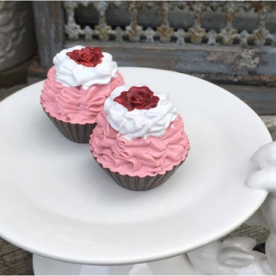 Kunstig dekorationskage - Cupcake Kunstig dekorationskage - Cupcake