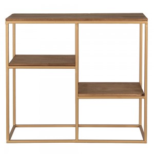 Hylde - sidebord H49cm Guldfarvet Hylde - sidebord H49cm Guldfarvet