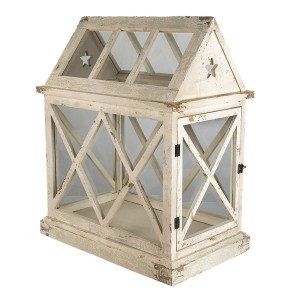 Dekoration drivhus 54x35x66 cm