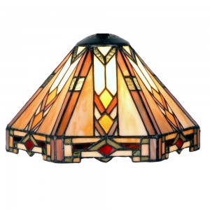 Lampeskærm Tiffany 25x25 cm Lampeskærm Tiffany 25x25 cm
