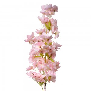 Masser af kirsebær lyserøde blomster på gren 98cm - kunstige blomster