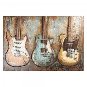 Billede guitarer 120x5x80 cm Billede guitarer 120x5x80 cm