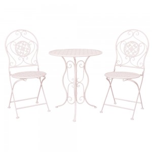 Bord + 2 stole 60x70 / 40x40x92 cm (2) Bord + 2 stole 60x70 / 40x40x92 cm (2)