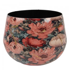 Potte med blomster Ø13x10 cm