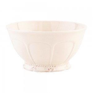 Skål creme - fleur 14x7 cm / 400 ml Skål creme - fleur 14x7 cm / 400 ml
