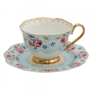 Kop og underkop 12x9x7 cm / 15x2 cm / 160 ml Kop og underkop 12x9x7 cm / 15x2 cm / 160 ml