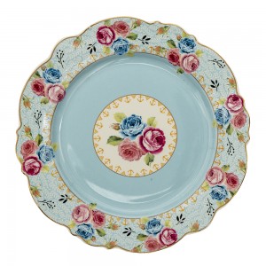Frokost tallerken Roser 20x2 cm Frokost tallerken Roser 20x2 cm