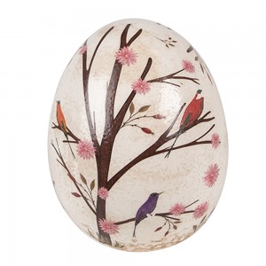 Dekorationsæg 10x12 cm - Birds in Nature Dekorationsæg 10x12 cm - Birds in Nature