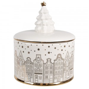 Opbevaringsglas med låg 15x19 cm Opbevaringsglas med låg 15x19 cm