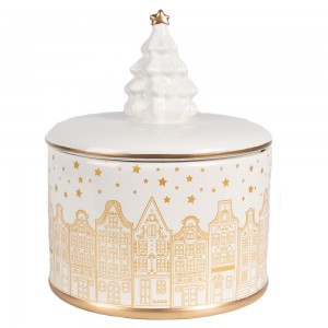 Opbevaringsglas med låg 15x19 cm Opbevaringsglas med låg 15x19 cm