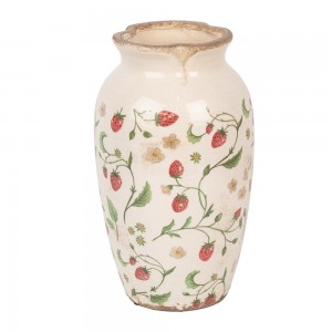 Vase med jordbær H27 cm Vase med jordbær H27 cm