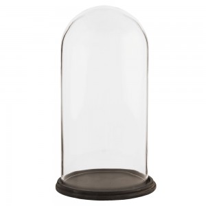 Glas kuppel Ø23xH39 cm Glas kuppel Ø23xH39 cm