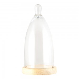 Glas kuppel 14x29 cm Glas kuppel 14x29 cm