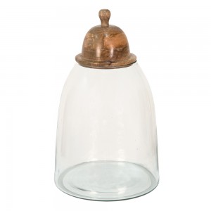 Opbevaringsglas med låg 23x38 cm Opbevaringsglas med låg 23x38 cm