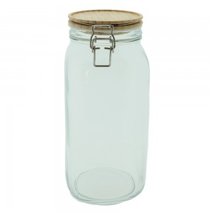 Opbevaringsglas med låg 11x25 cm / 2100 ml Opbevaringsglas med låg 11x25 cm / 2100 ml