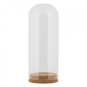 Glaskuppel Ø8xH20cm Glaskuppel Ø8xH20cm