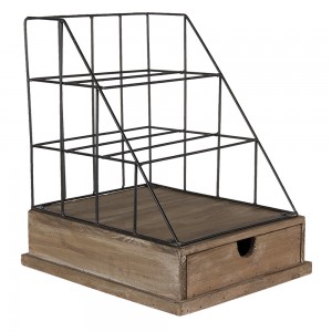 Brevholder med skuffe 26x32x36 cm Brevholder med skuffe 26x32x36 cm