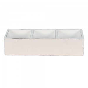 Kasse med tre rum 33x12x7 cm Kasse med tre rum 33x12x7 cm