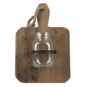 Vase i holder 23x13x33 cm Vase i holder 23x13x33 cm