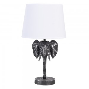 Bordlampe elefant 25x41 cm E27/max 1x60W Bordlampe elefant 25x41 cm E27/max 1x60W