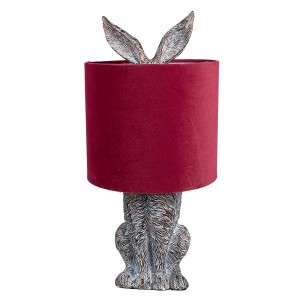 Bordlampe med kaninører H43cm Bordlampe med kaninører H43cm