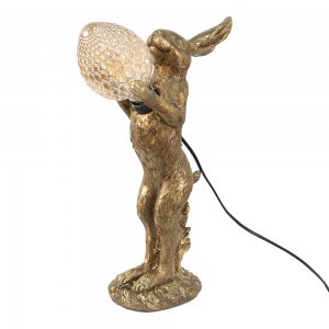 Bordlampe kanin 12x24x41 cm E27/max 1x25W Bordlampe kanin 12x24x41 cm E27/max 1x25W