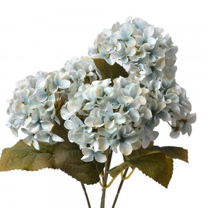 Kunstig blomster Blå hortensia buket H45cm Kunstig blomster Blå hortensia buket H45cm