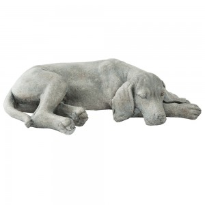 Dekorationshund liggende 58x35x15 cm Dekorationshund liggende 58x35x15 cm
