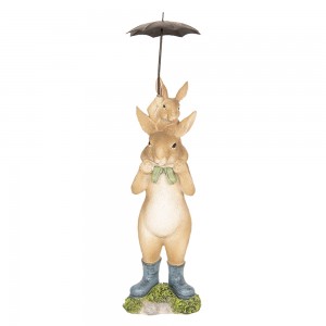 Dekorationskaniner under paraply 8x7x25 cm Dekorationskaniner under paraply 8x7x25 cm