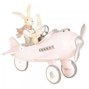 Dekoration kanin i fly 25x17x18 cm Dekoration kanin i fly 25x17x18 cm