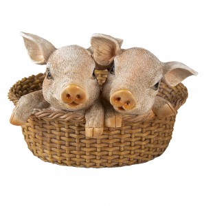 Dekorationsgrise 11x11x16 cm Dekorationsgrise 11x11x16 cm