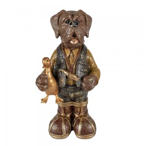 Dekorationshund 16x14x34 cm Dekorationshund 16x14x34 cm
