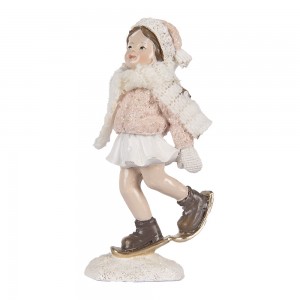 Pige på skøjter figur Pige på skøjter figur