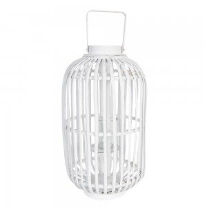 Stor hvid Lanterne 28x50 cm Stor hvid Lanterne 28x50 cm