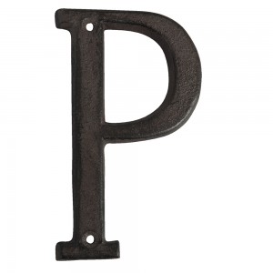 Bogstav P 8x1x13 cm Bogstav P 8x1x13 cm