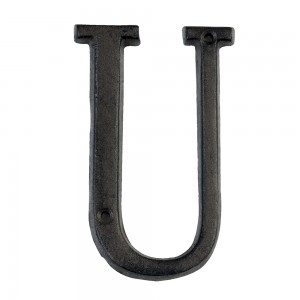 Bogstav U 8x1x13 cm Bogstav U 8x1x13 cm