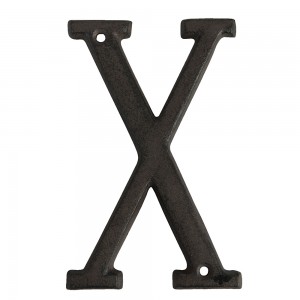 Bogstav X 8x1x13 cm Bogstav X 8x1x13 cm