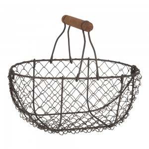 Jernkurv 24x16x11/23 cm Jernkurv 24x16x11/23 cm