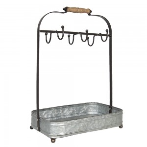 Krusholder med bakke H44cm Krusholder med bakke H44cm