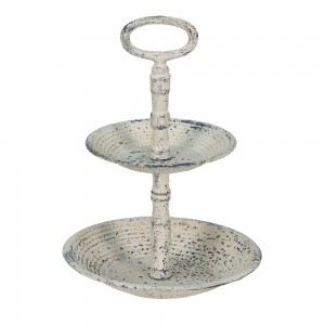 Etagere 2 lag Ø19 x H27cm Etagere 2 lag Ø19 x H27cm