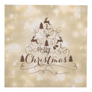 Servietter papir Merry Christmas 33cm 20 stk Servietter papir Merry Christmas 33cm 20 stk