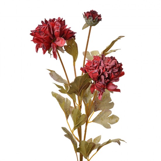 Blomst til deko Rød H68cm Blomst til deko Rød H68cm