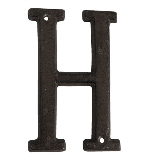 Bogstav H 8x1x13 cm Bogstav H 8x1x13 cm
